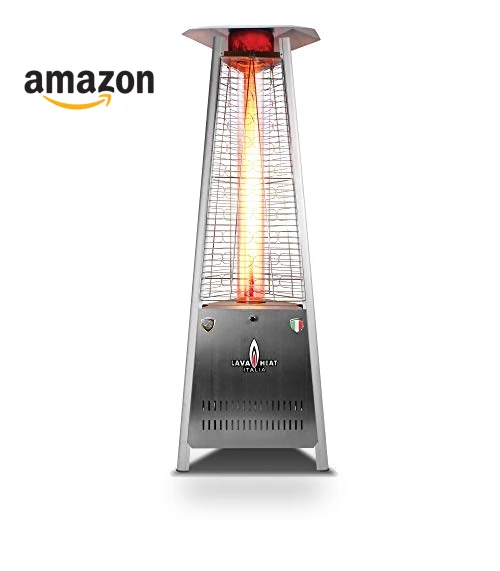 Portable Propane Pyramid Patio Heater — Heater Covers, Lava Heat Italia