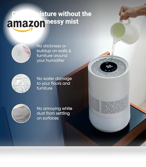 Premium Smart Humidifier for Large Rooms — Air Moisturizers, BLUEAIR