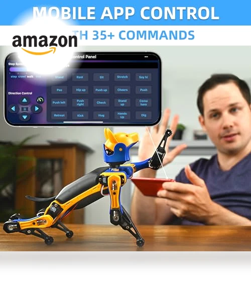 Robot Dog Kit — Robotics Foundations, Petoi