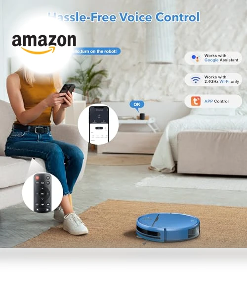 Robot Vacuum and Mop Combo — Vacuums, iMartine