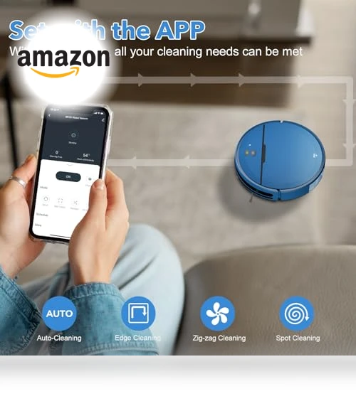 Robot Vacuum and Mop Combo — Vacuums, iMartine