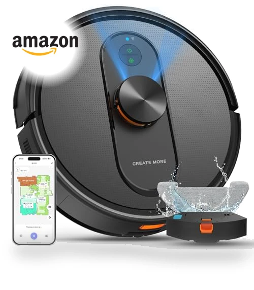 Robot Vacuum and Mop with Mapping — Smart Cleaning Robots, eitton