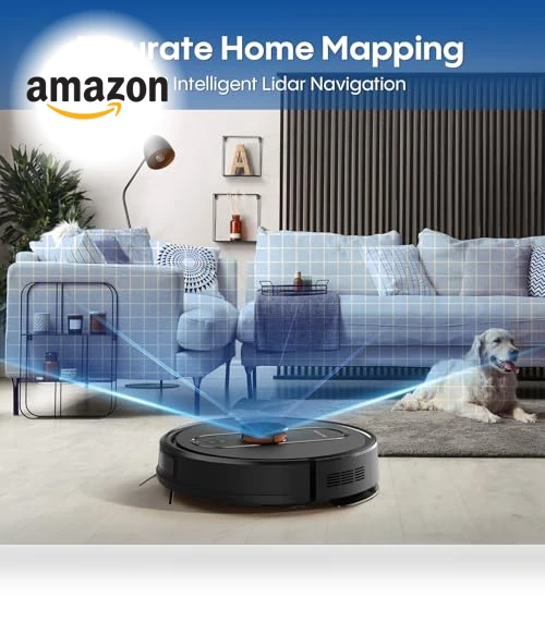 Robot Vacuum and Mop with Mapping — Smart Cleaning Robots, eitton