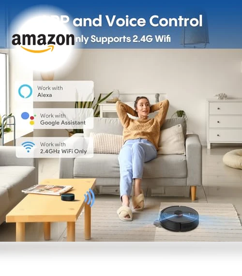 Robot Vacuum and Mop with Mapping — Smart Cleaning Robots, eitton