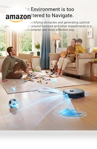 Robot Vacuum and Mop with Self Emptying Base — Smart Cleaning Robots, Eureka