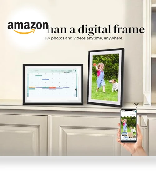 Smart Digital Calendar and Picture Frame — Digital Frames, Changing