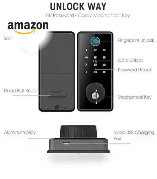 Smart Door Lock — Accessories, Modern-Depo