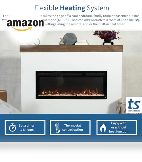 Smart Electric Fireplace — Tabletop Fireplaces, Touchstone