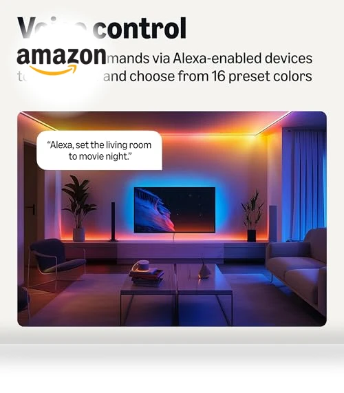 Smart LED Light Strip — LED Strips, Amazon Basics