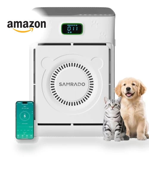 Smart Pet Air Purifier — Activated Carbon Air Purifiers, Samrado