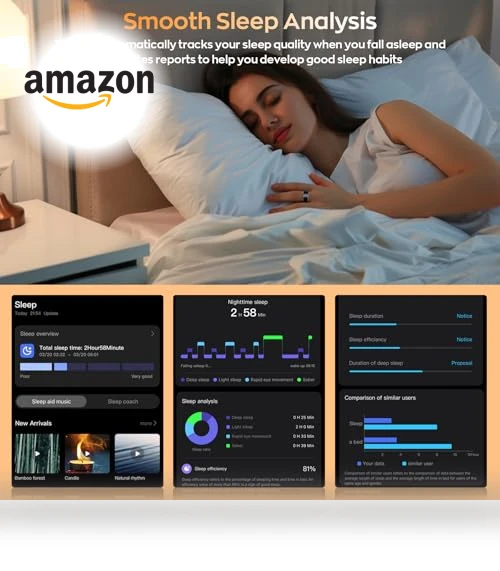 Smart Ring with Sleep Monitoring — Smart Rings, Free Shark