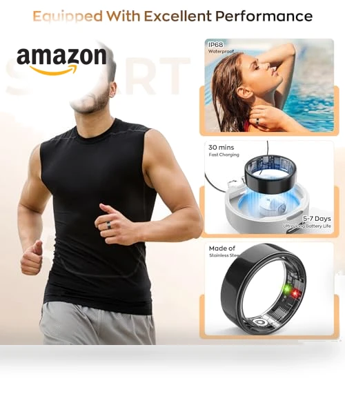 Smart Ring with Sleep Monitoring — Smart Rings, Free Shark