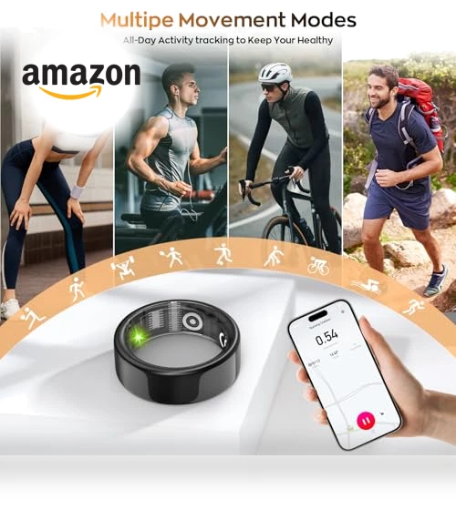 Smart Ring with Sleep Monitoring — Smart Rings, Free Shark
