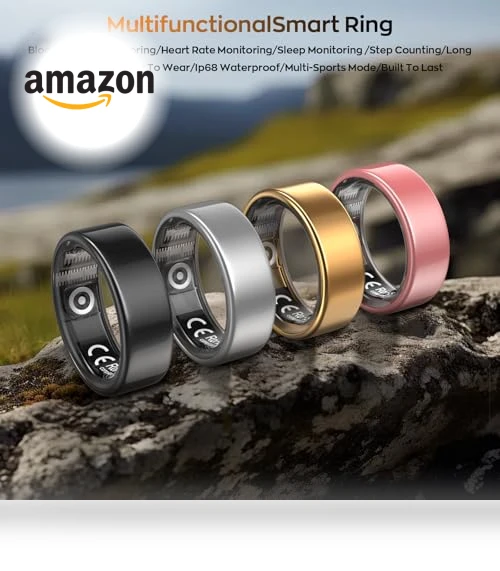 Smart Ring with Sleep Monitoring — Smart Rings, Free Shark