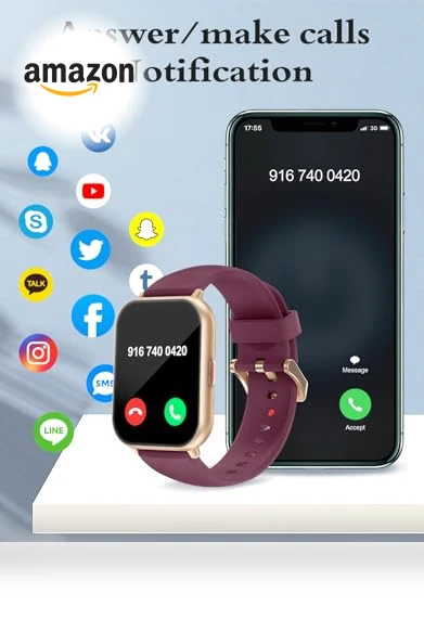 Smart Watch with Fitness Tracker — Smartwatches, RUIMEN