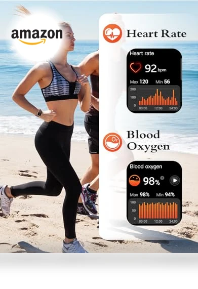 Smart Watch with Fitness Tracker — Smartwatches, RUIMEN