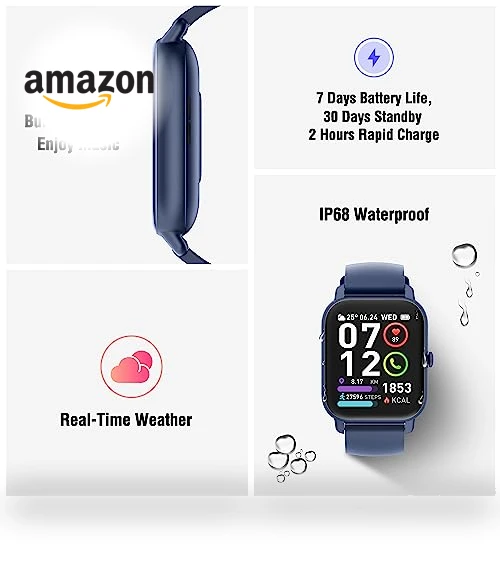 Smart Watch with HD Screen — Smartwatches, Poounur