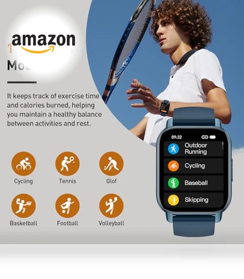 Smart Watch with HD Screen — Smartwatches, Poounur