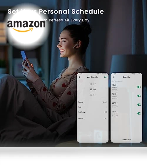 Smart WiFi Air Purifier for Large Rooms — Activated Carbon Air Purifiers, Afloia