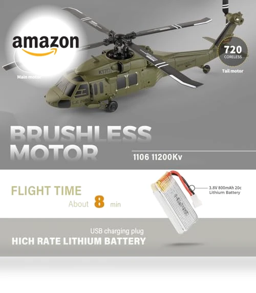 UH60L RC Helicopter — Drones, Wauvmoss