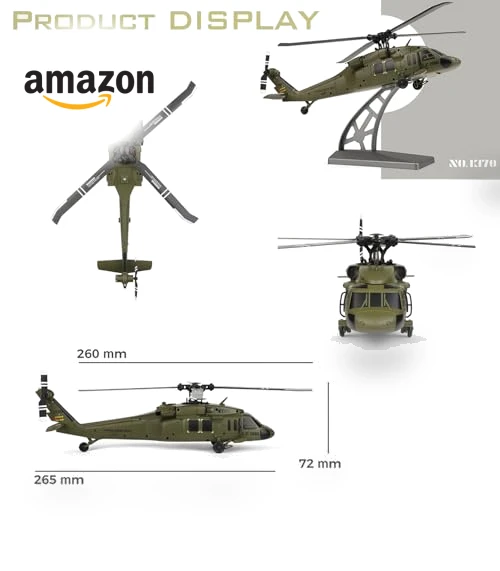 UH60L RC Helicopter — Drones, Wauvmoss