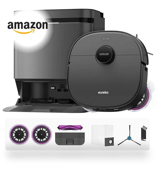 Ultra Robot Vacuum and Mop with Self Emptying Base — Smart Cleaning Robots, Eureka