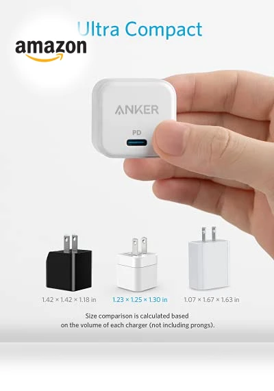 USB C Charger with Foldable Plug — Charging Solutions, Anker