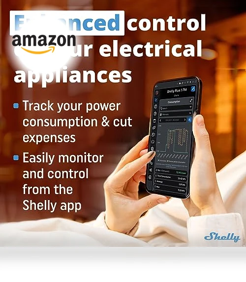 WiFi Smart Relay Switch with Power Metering Function — Smart Home Security, Allterco Robotics EOOD