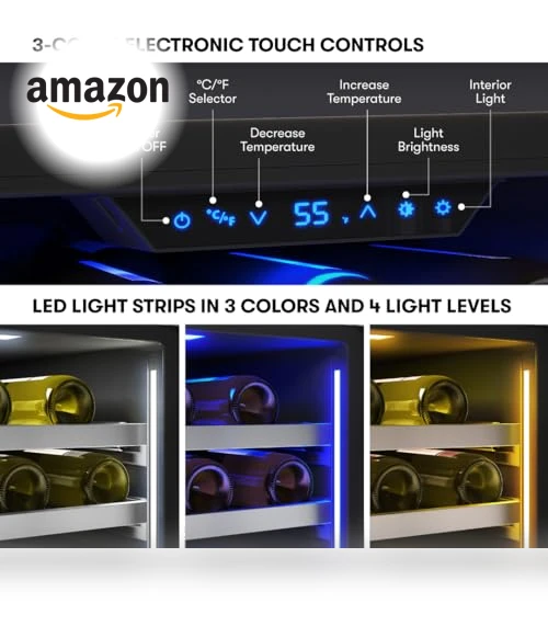 Wine Fridge Single Zone Under Counter — Wine Storage Solutions, Zephyr
