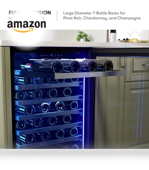 Wine Fridge Single Zone Under Counter — Wine Storage Solutions, Zephyr