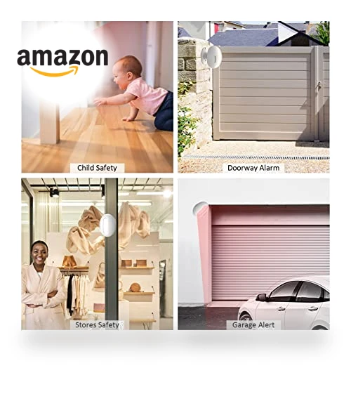 Wireless Motion Sensor Door Chime — Chimes, AMHEY