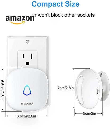Wireless Motion Sensor Door Chime — Chimes, AMHEY