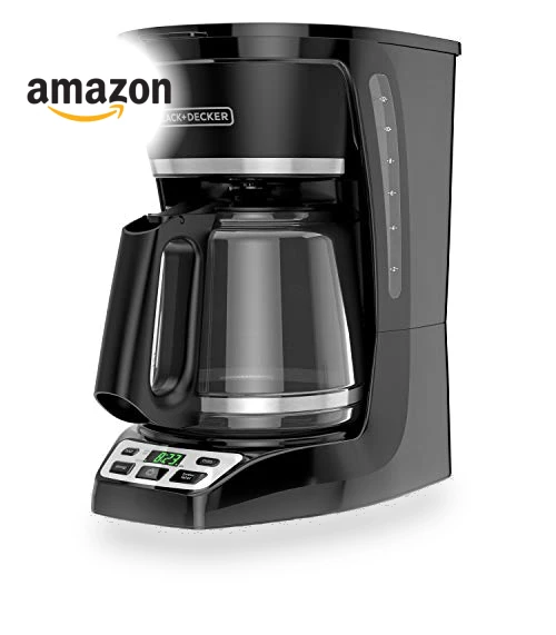 12-Cup Programmable Coffeemaker — Coffee Makers, BLACK+DECKER