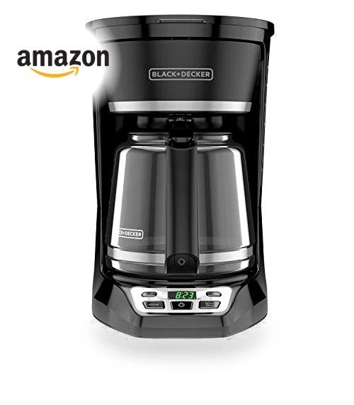 12-Cup Programmable Coffeemaker — Coffee Makers, BLACK+DECKER