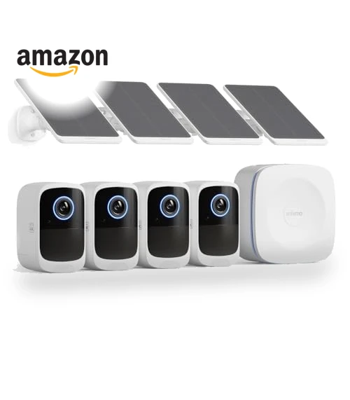 4K Security Cameras Wireless Outdoor/Indoor — Smart Home Security, Safemo