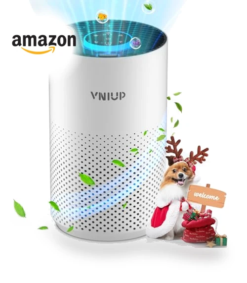 Air Purifier with H14 True HEPA Filter — Activated Carbon Air Purifiers, VNIUP