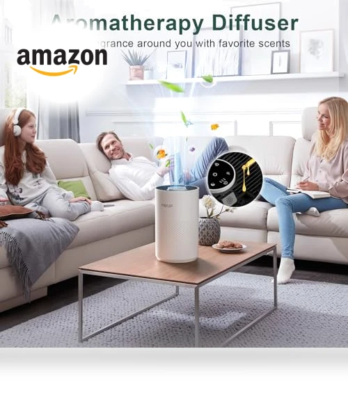 Air Purifier with H14 True HEPA Filter — Activated Carbon Air Purifiers, VNIUP