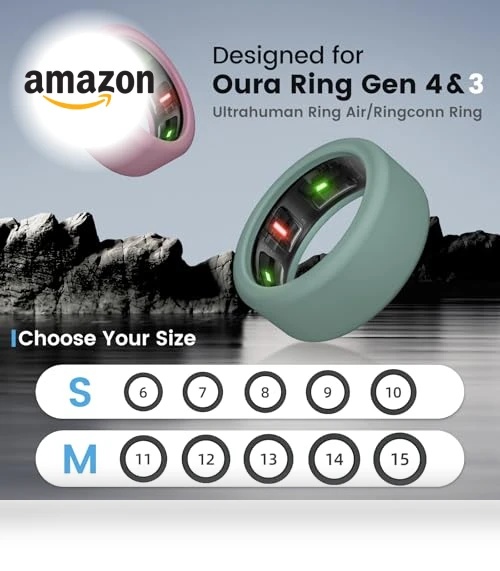 Anti-Scratch Elastic Silicone Ring Case Protector — Smart Rings, syalcor