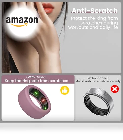 Anti-Scratch Elastic Silicone Ring Case Protector — Smart Rings, syalcor