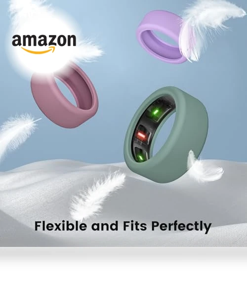 Anti-Scratch Elastic Silicone Ring Case Protector — Smart Rings, syalcor