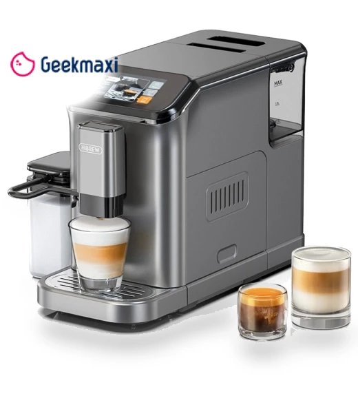 Automatic Espresso Machine with Grinder — Espresso Machines, HIBREW