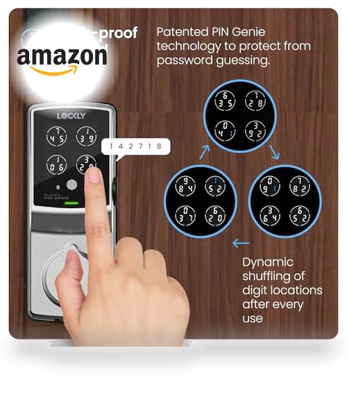 Bluetooth Smart Door Lock — Biometric Security, Lockly