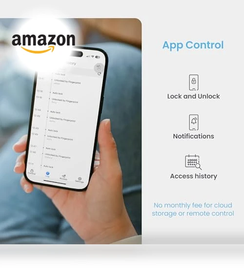 Bluetooth Smart Door Lock — Biometric Security, Lockly