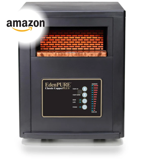Classic CopperPLUS Infrared Space Heater — Portable Heating Solutions, EdenPURE