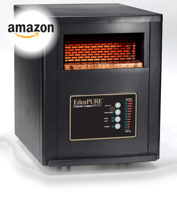 Classic CopperPLUS Infrared Space Heater — Portable Heating Solutions, EdenPURE