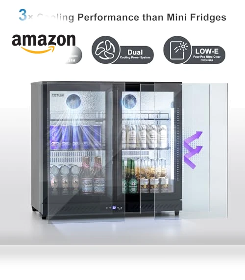 Commercial Beverage Cooler Refrigerator Under Counter — Drink Coolers, COTLIN