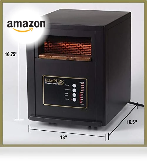 CopperSMART Electric Space Heater — Portable Heating Solutions, EdenPURE