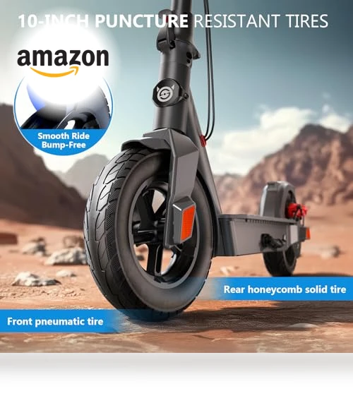 Electric Scooter with 10" Tires — Electric Self-Balancing Scooters, SISIGAD