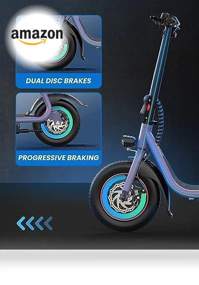 Electric Scooter with Seat — Electric Vehicles, URBANMAX