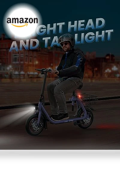 Electric Scooter with Seat — Electric Vehicles, URBANMAX